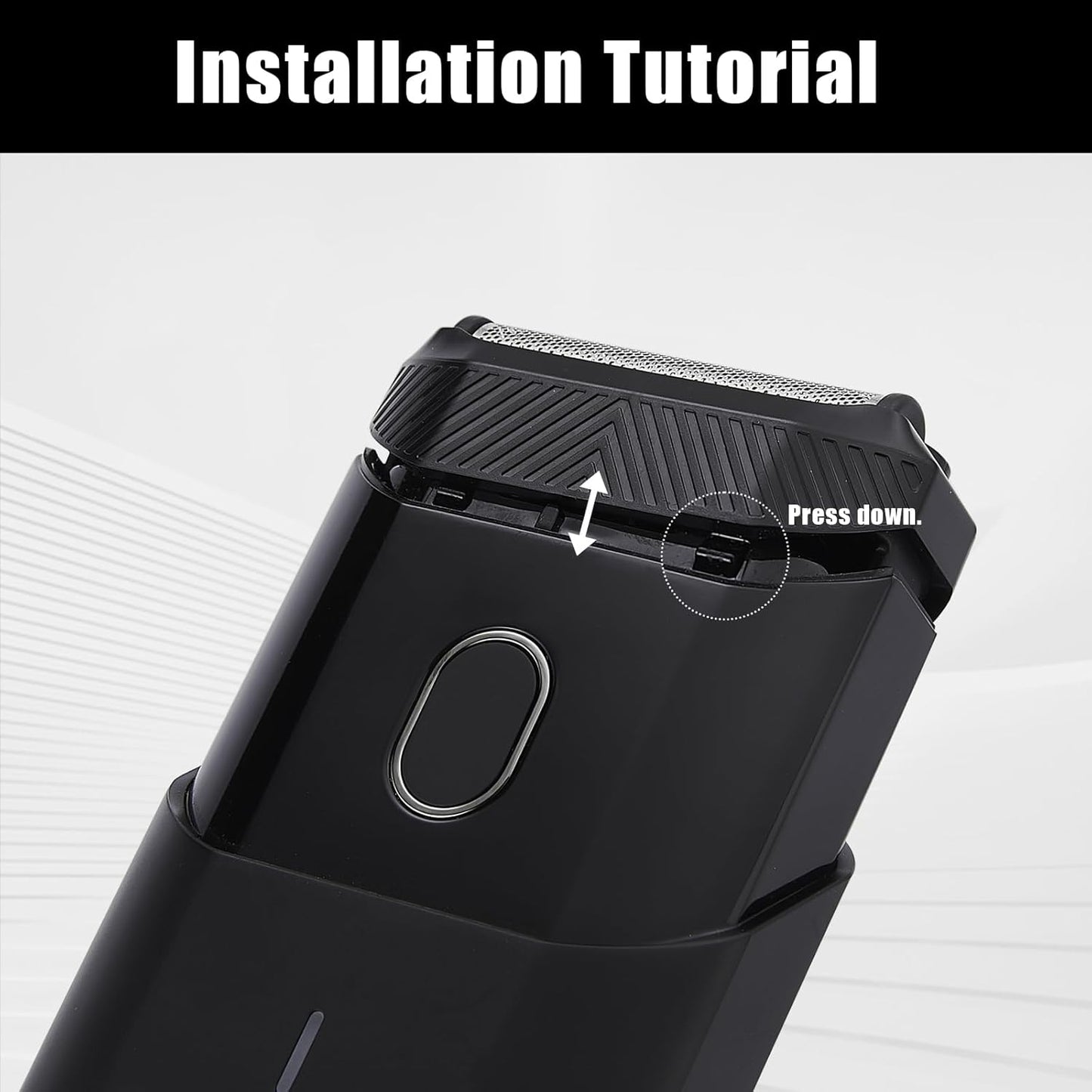 Shaver Replacement Blades compatible with Manscaped The Handyman Razor Blades for Portable Men’s Travel Facial Shaver Hair Groomer (3PACK)