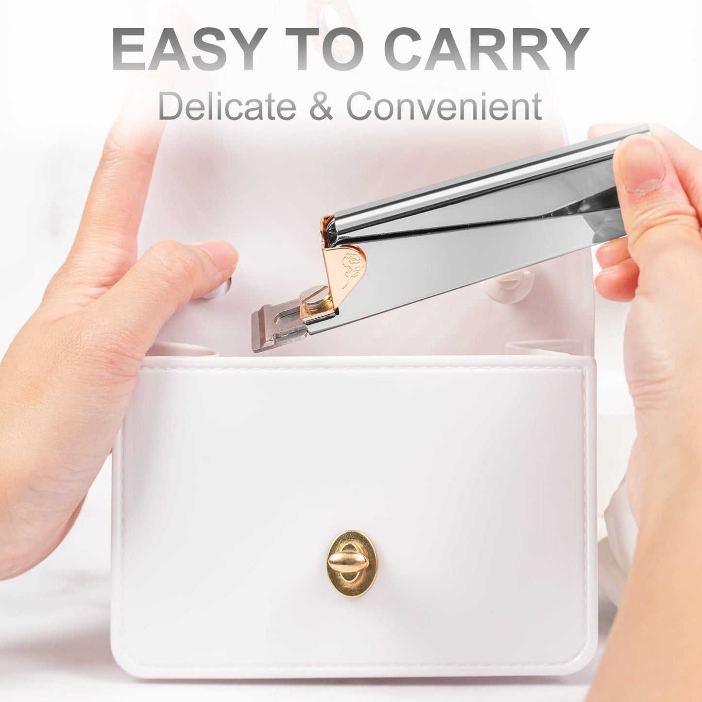 Nail Clippers for Acrylic Nails, Silver Premium Stainless Steel Fake False Acrylic Nail Cutter, Sharp Blade Nail Manicure Nail Tips Clipper for Salon Home DIY Nail Art Beauty Design by GA&EN