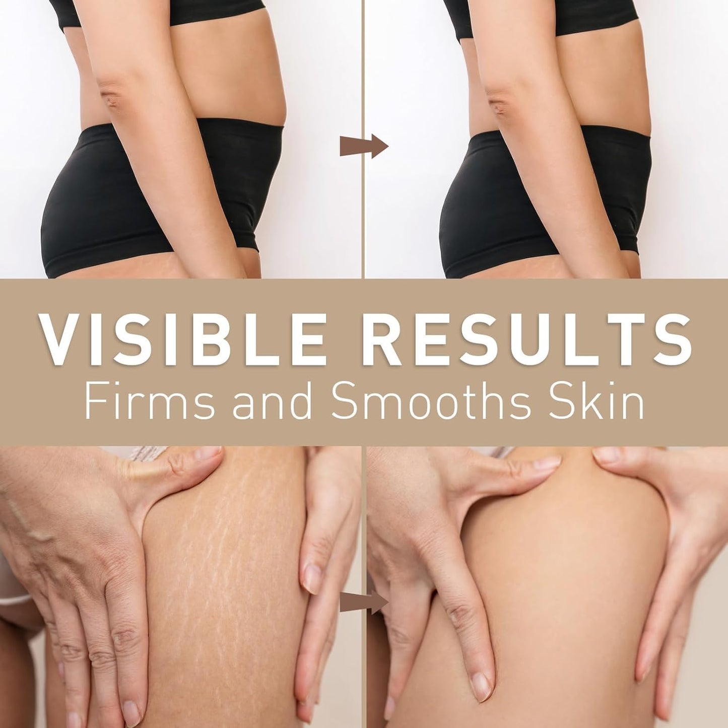 Belly Firming Cream for Tightening & Cellulite – Skin Firming Cream for Stomach, Thighs & Butt – Moisturizing & Lifting Body Lotion for Women