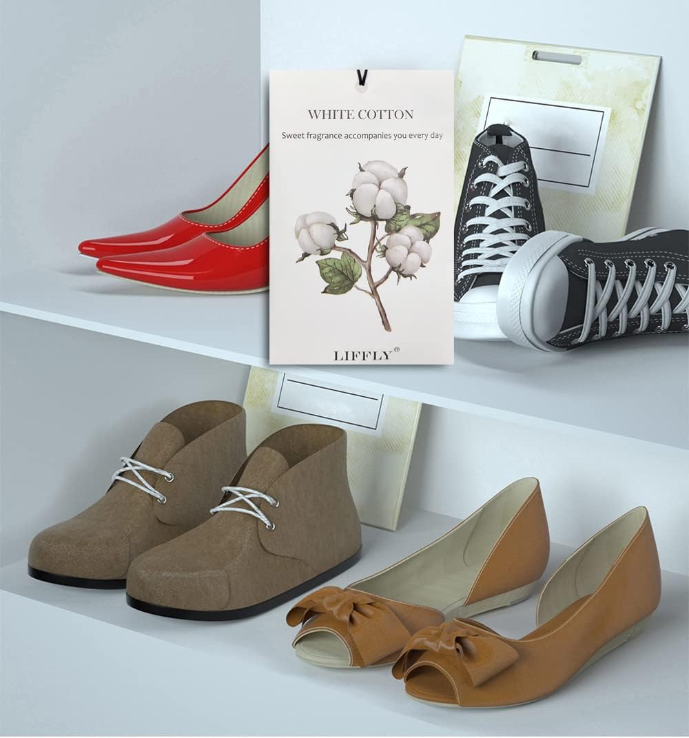 14 Packs Scented Sachets for Drawers and Closets Lavender Fresh Linen Cherry Blossoms White Cotton Lilac Orange Blossoms 6 Different Scent Gift