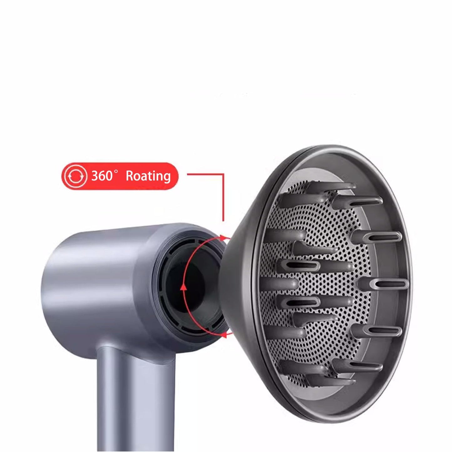 Anti-Flight Flyaway Attachment Nozzle Compatible With Laifen Swift/Swift Special/SE Hair Dryer (NOT for Laifen SE Lite) (Diffuser)