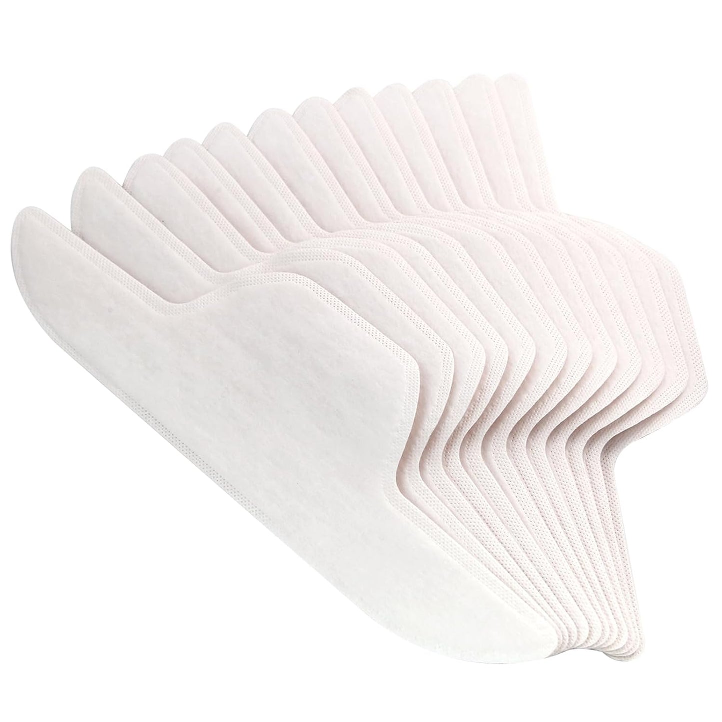 Neck Collar Sweat Pads, CANAGROW 80PCS Disposable Collar Protectors Self-adhesive Anti-Dirty Stain Shirt Neck Liner for Shirts, Absorbent Collar Sweat Stickers for Men Women