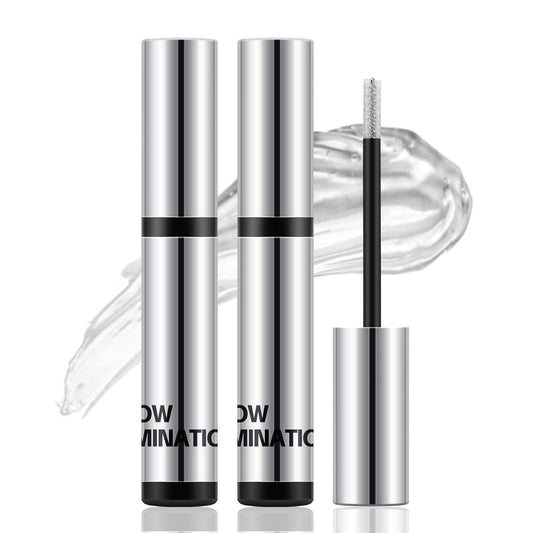 Boobeen Brow Wax Clear, Waterproof Eyebrow Wax Styling Pencil, Shaping with Slanted Tip Application, Long-Lasting Hold