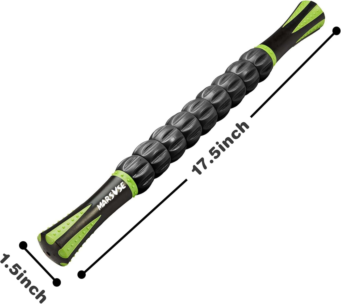 Muscle Roller Stick Massage Roller Muscle Roller Massage Tool for Athletes and Soothing Cramps,Relieving Muscle Soreness, 18 Inches Muscle Roller for Relieving,Physical Therapy,Massage,Body Recovery