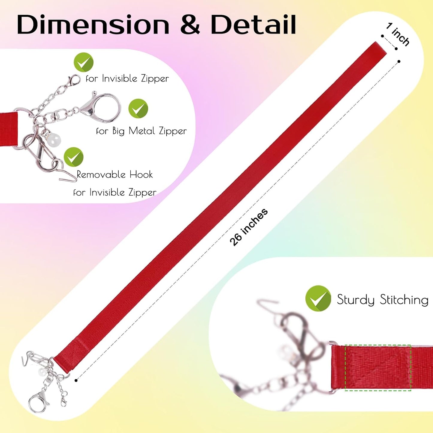 Zipper Helper Bracelet Helper Tool Set, Zipper Puller Helper Dresses Zipper Pull Helper Back Zipper Puller for Overweight, Elderly, Disabled, Individuals or Travel, Gifts for Women Mom