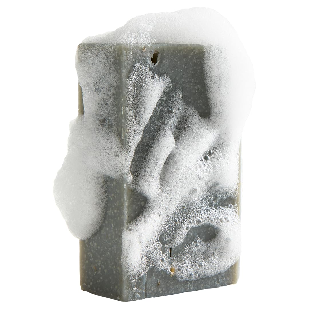 Crate 61 Organics, Handmade in Canada, Plant Based Cold Process Natural Bar Soap For Face & Body, w/Premium Essential Oils, For Men & Women 3 Pack (Oatmeal Shea (Unscented))