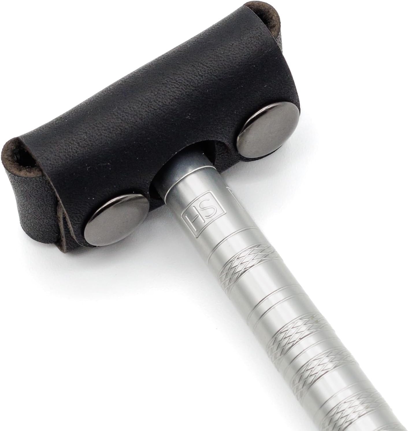 Henson Shaving Razor Leather Head Cover/Sheath for Henson AL13 and Henson Ti22