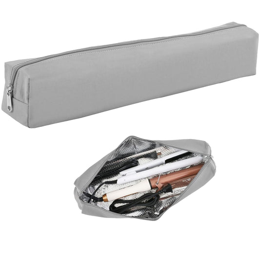 Professional Hot Hair Tools Organizer Bag Portable Travel Heat Resistant Storage Case Pouch for Curling Irons, Flat Irons, Hair Straightener and Styling Tools(17.7" x 3.2"x 3.2")