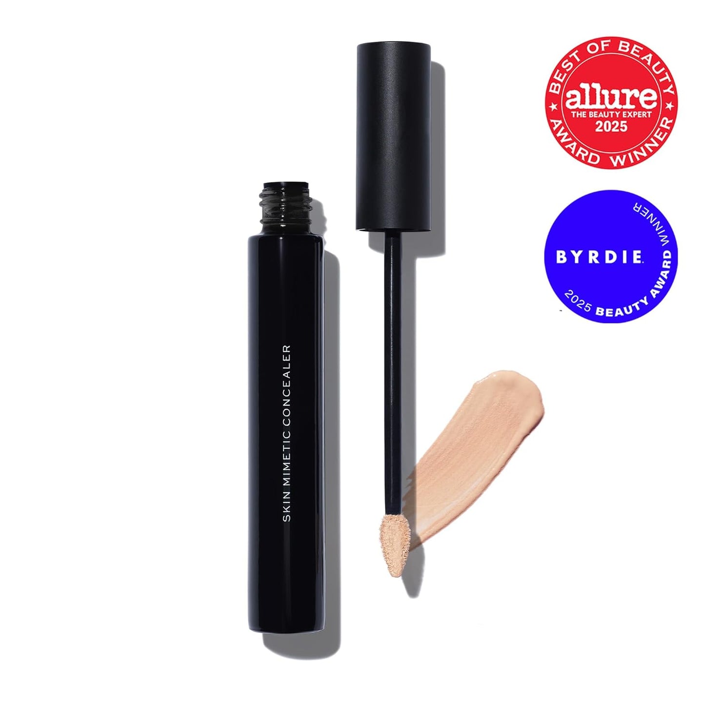 MAKE Beauty Skin Mimetic Concealer Buildable Medium Coverage Hydrating Concealer for Dark Circles Spot Concealing Brightening Crease-Free, Including Mature Skin. Radiant Finish. 03 Light Cool