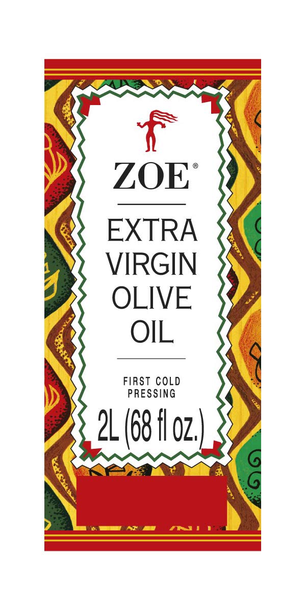 ZOE Extra Virgin Olive Oil 2L (68 fl oz) | Freshly Harvested, First Cold-Pressed | High Polyphenol, Hand-Selected Olives from Spain | Fruity Flavor, Rich Aroma | Ergonomic Bottle