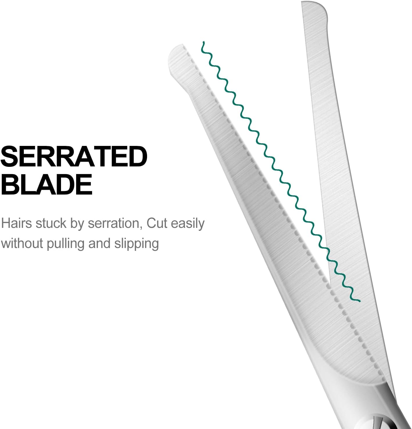 4.7-inch professional nose hair scissors, round-headed stainless steel small scissors, suitable for trimming facial hair, ear hair, eyebrows, bathroom, personal care and beauty (silver)