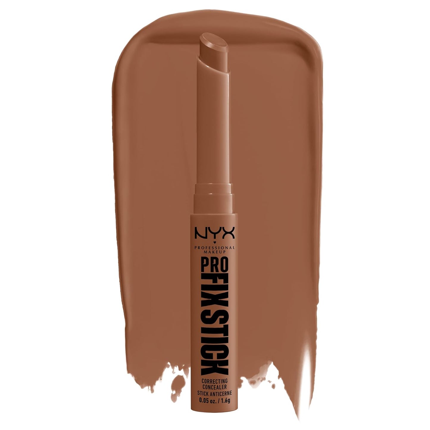 NYX PROFESSIONAL MAKEUP Pro Fix Stick Correcting Concealer, Buildable Medium Coverage Concealer Stick - Sienna