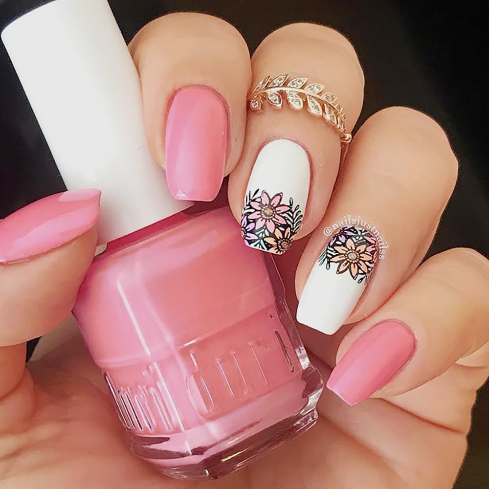 duri Nail Polish, 671 Mallorca Mauve, Rose Pink, Glossy Finish, Full Coverage, Quick Drying, 0.45 Fl Oz Cosmetics