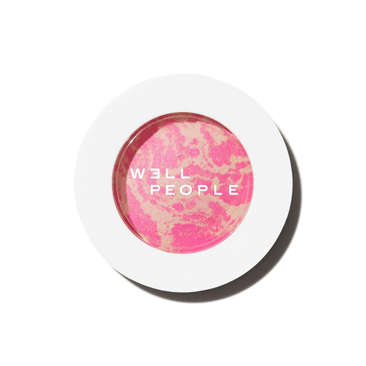 Well People Superpowder Blush Powder, Hydrating Powder Blush For Adding A Pop Of Cheek Color, Lightweight Formula, Vegan & Cruelty-free, Guava Twist