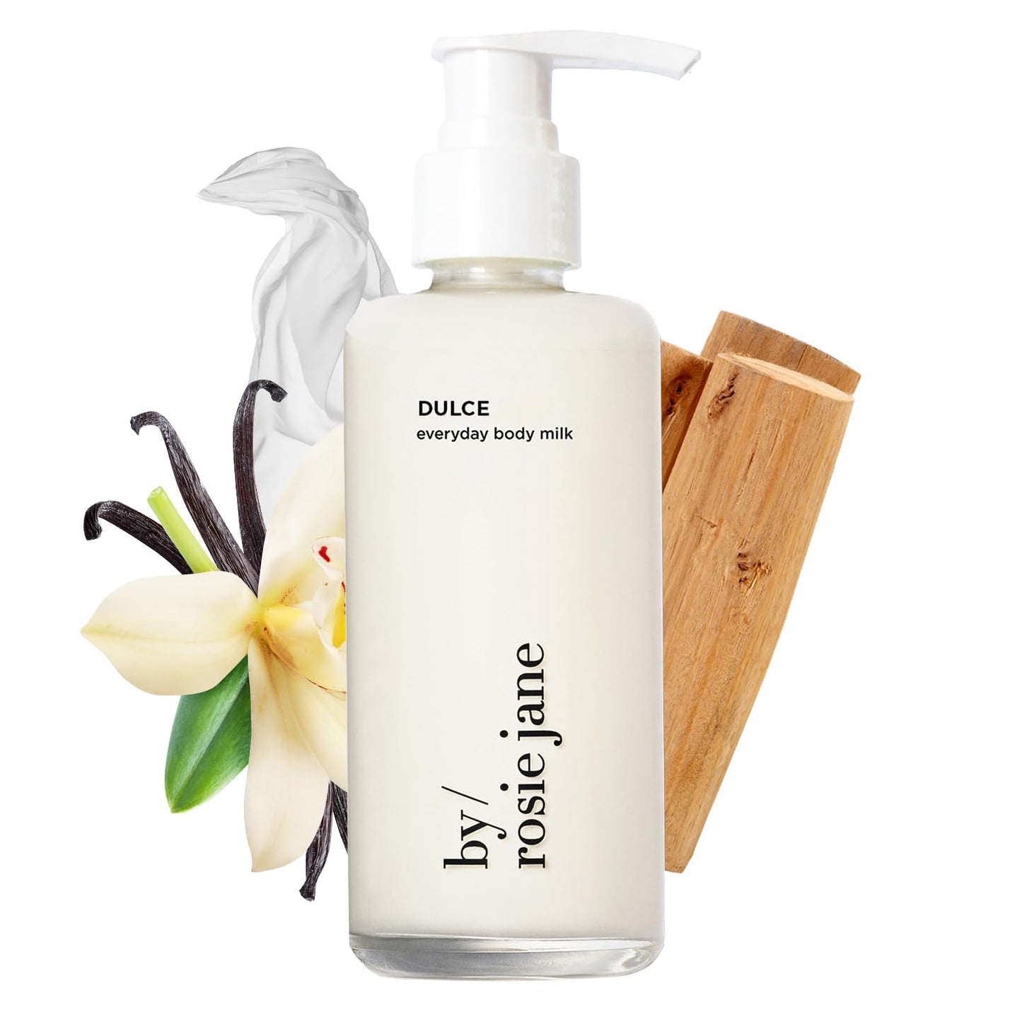 By Rosie Jane Everyday Body Milk (Dulce) - Hydrating Toner & Body Moisturizer to Help Even Skin Tone - Infused with Soothing Aloe Vera and Turmeric Root to Promote Anti-Aging (5 Ounce)