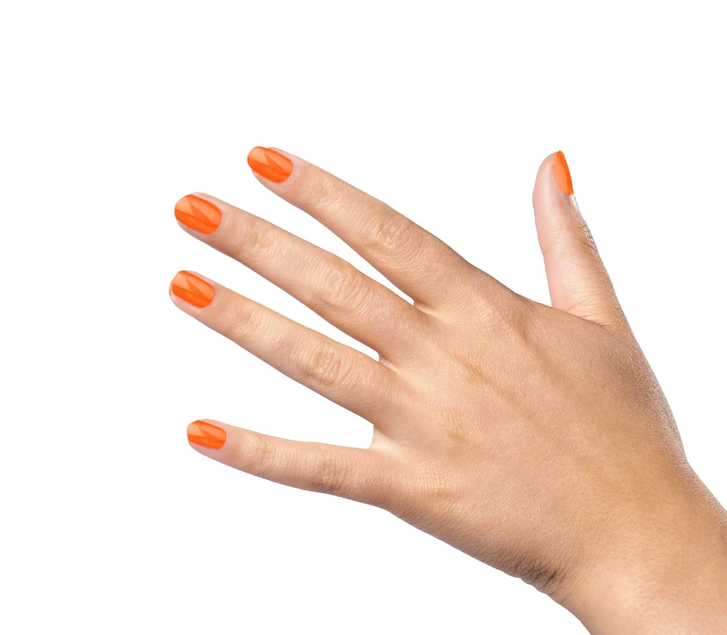 duri Nail Polish, 726 South Beach Fun, Bright Orange, Full Coverage, Glossy Finish, Fast Drying Manicure, Lasting, 0.45 Fl Oz