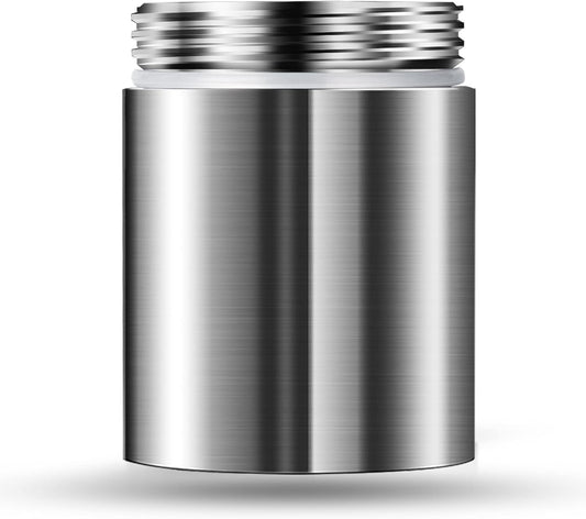 TISUR Titanium Small Pill Holder Keychain, Portable Pill Case Waterproof Pocket Pill Box Container Carrier to Hold Pills, Vitamins, Fish Oil, Supplements