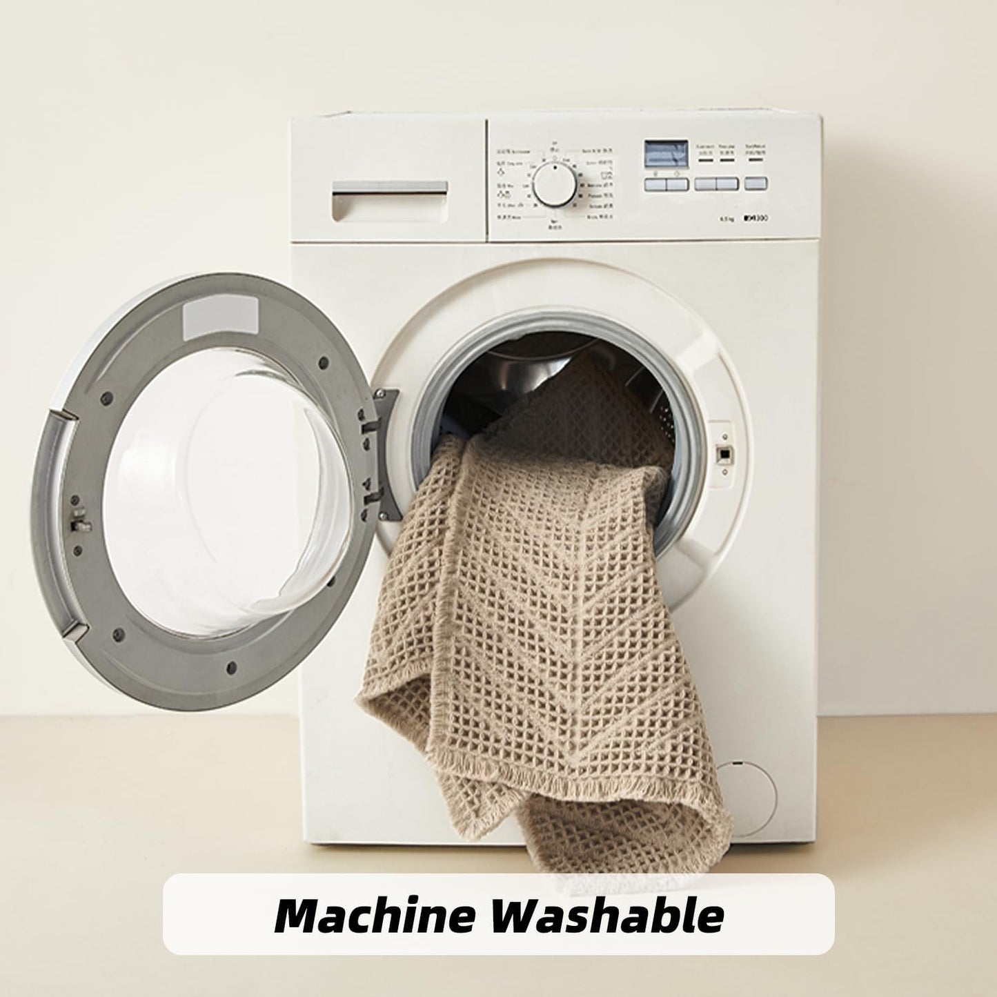 Bath Mats,Upgraded Waffle Super Absorbent Bath Mat,Bathroom Rugs Non Slip Washable, Quick Dry Shower Mats, Ultra Soft Bath Mats for Bath Floor,Brown,24"*36"