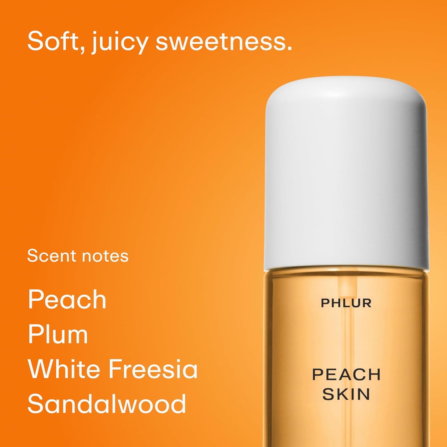 PHLUR Vanilla Peach Trio - Exclusive 3pc Travel Size Body Mist Set ft. Vanilla Skin, Nectar, Peach Skin (3 x 3 fl oz)