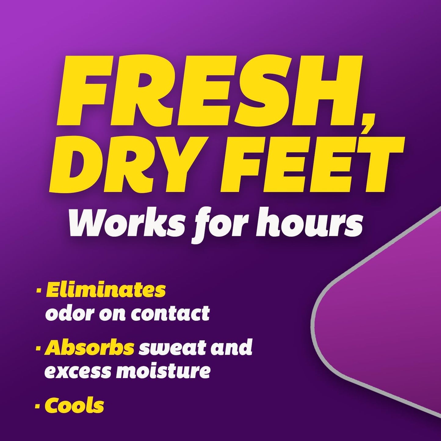 SILKA Odor Fighting Foot Powder & Shoe Deodorizer with Corn Starch Powder, Talc & Cooling Beads for Lasting Freshness, Absorbs Sweat & Excess Moisture, 6 Oz (PACK OF 3)