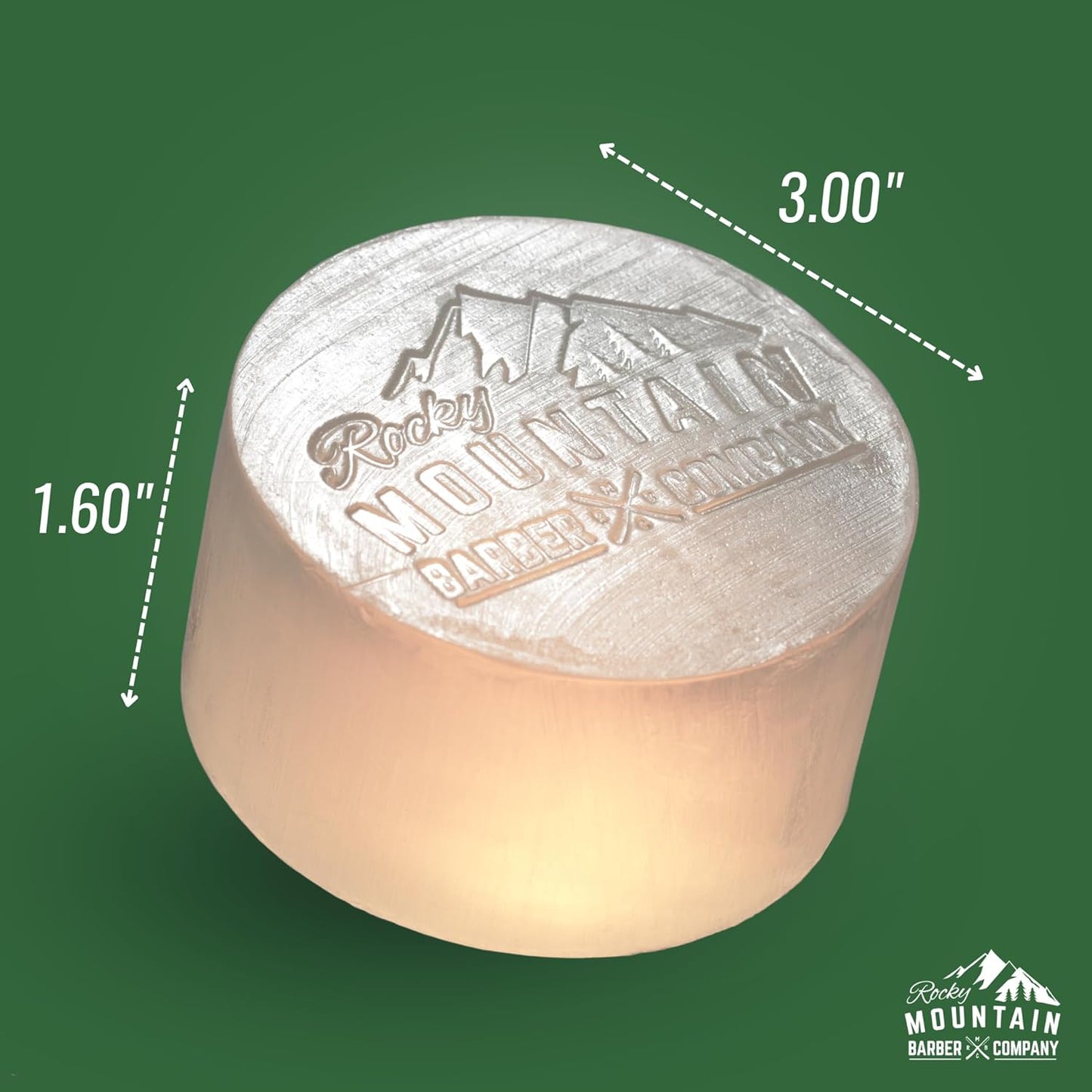 Men’s All-in-One Shampoo & Body Soap Bars – Extra Thick 1.6” Glycerin Hair & Body Soap - 2 Soap Bars - Pacific Pine Scent - with Oat Protein & Black Pine Essential Oil - Made in USA - 14.5 oz