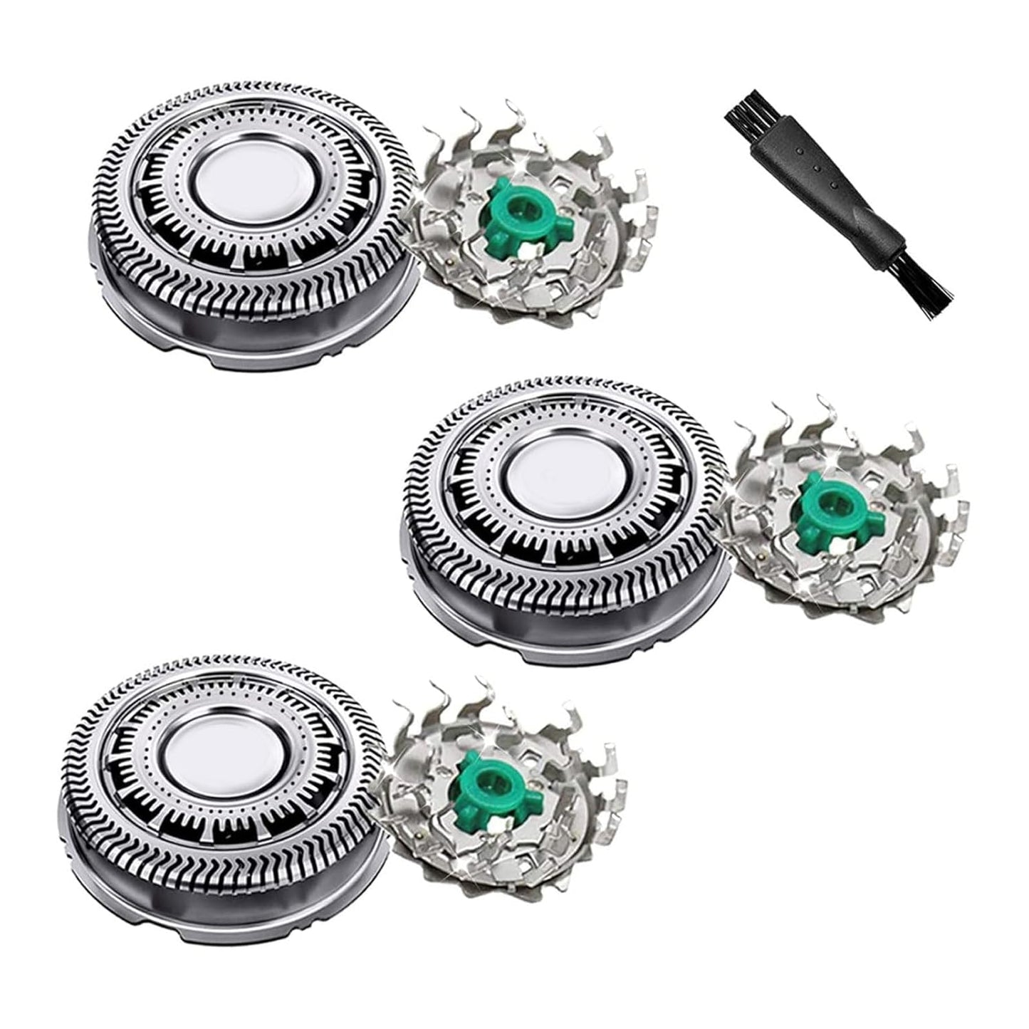 SH60/72 Replacement Heads Compatible with Philips Electric Shaver Series 6000, SH60 Replacement Blades Razor Heads for Shaver S6810/82, S6850/85, S6880/81, Upgraded Shaving Blade 6-Pack