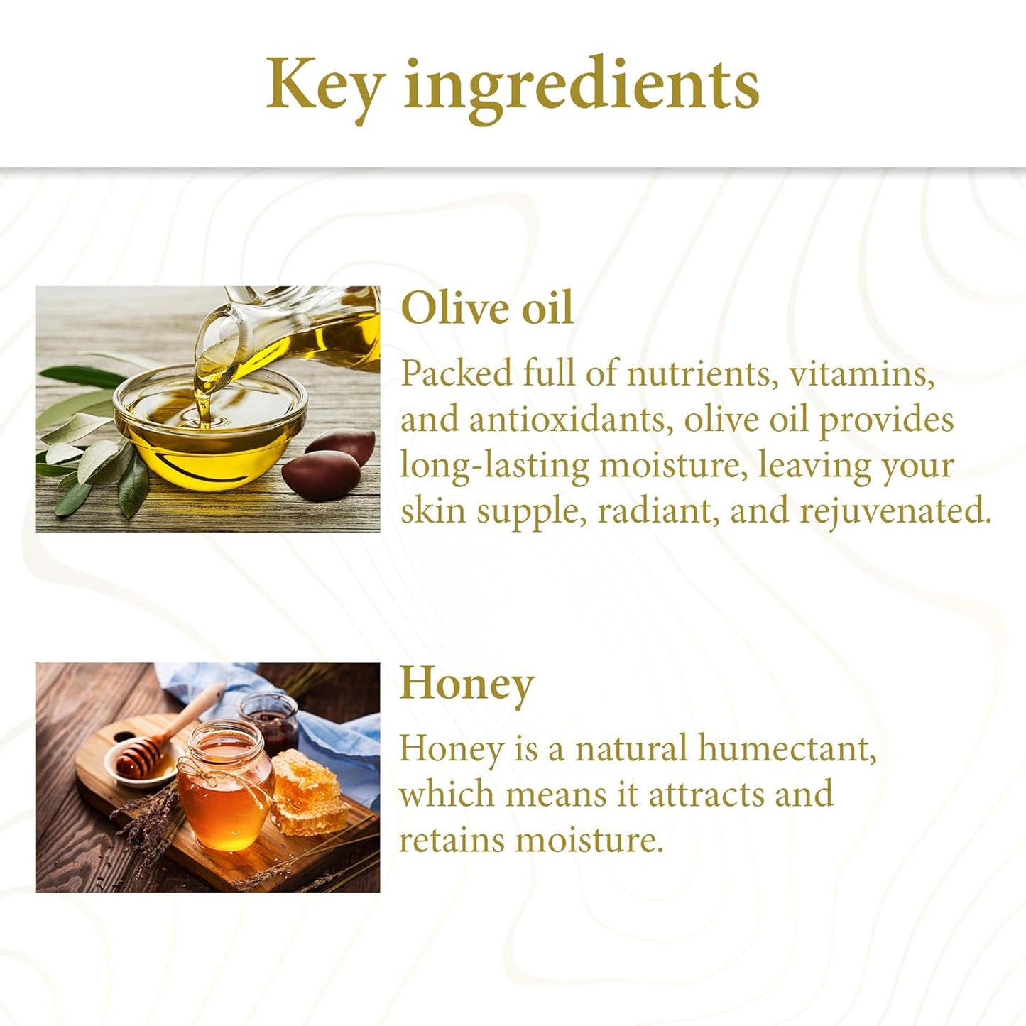 Calithea 3 Pack Soap Bars: Olive Oil Soap with Honey