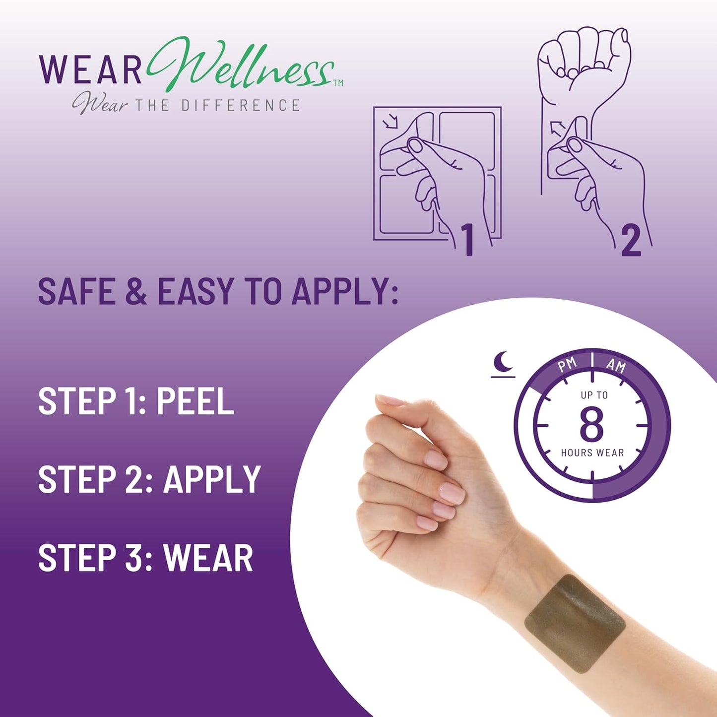 Drift Film Patches - Topical Sleep Patches for Rest & Relaxation - Patch with Valerian, GABA, and Lavender - Deep Natural Sleep - Long-Lasting Effect - 16 Pack