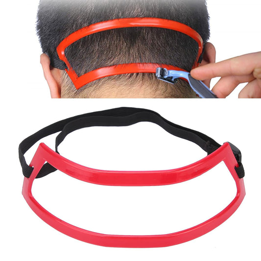 Men Neckline Shaving Template, Neck Hair Trimming Styling Red Hairline Shaping Tools