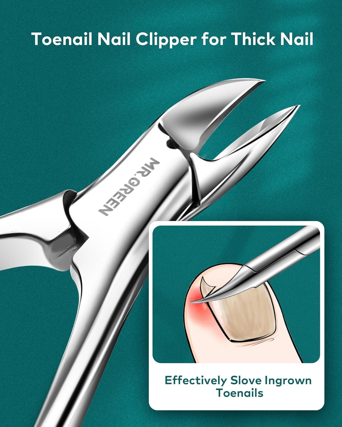 MR.GREEN 12-in-1 Manicure & Pedicure Set – Professional German Stainless Steel Nail Clippers,Cuticle Tools & Nail Care Kit, Travel Grooming Kit for Men & Women with Leather Case (Caramel Brown))