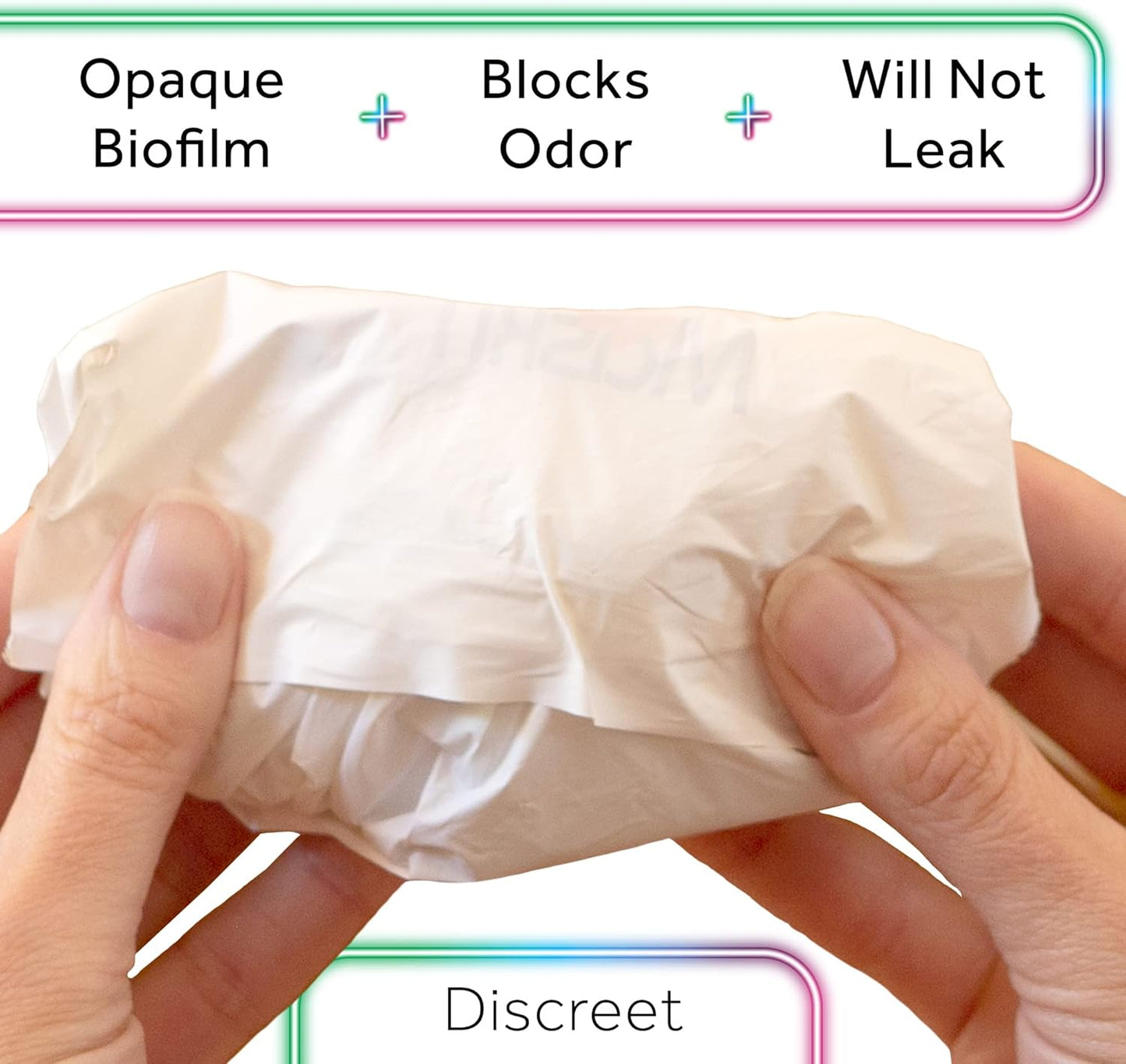 MaskIT Disposal Bags for Pads & Sanitary Napkins, Feminine Hygiene Disposal Bags