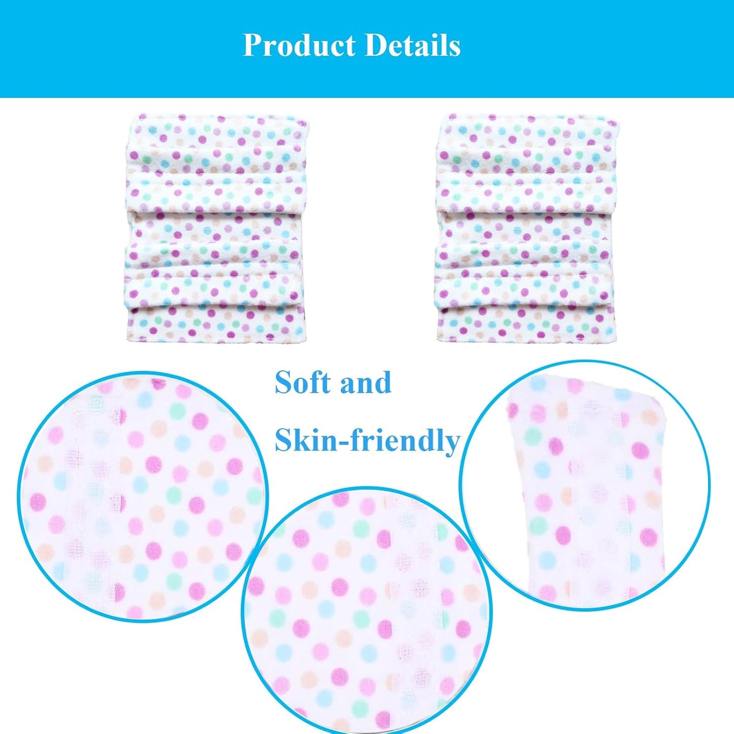 2PCS Bra Strap Pad Protector for Chest Port, Port Pillows for Chemo Patients, Pacemaker Pillow for Bra Post-Surgery, Chemo Port Pillow for Bra Strap, Recovery Cushion for Chest Heart Support (Dots)