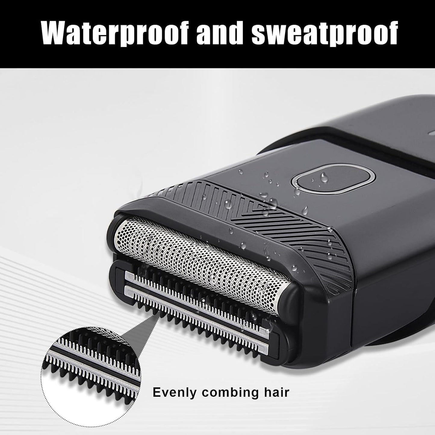 Shaver Replacement Blades compatible with Manscaped The Handyman Razor Blades for Portable Men’s Travel Facial Shaver Hair Groomer (1PACK)