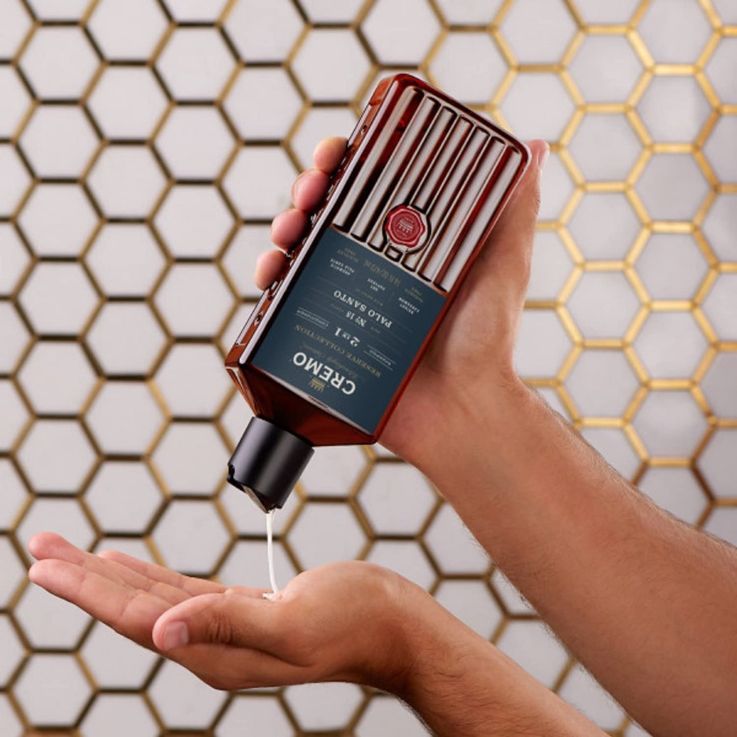 Cremo Palo Santo (Reserve Collection) Barber Grade 2-n-1 Shampoo & Conditioner, 16 Oz (Pack of 2)