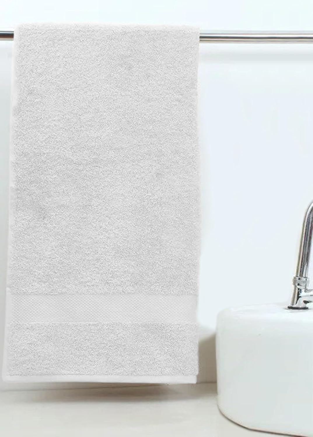 Delara 100% Organic Cotton Towels 650 GSM Plush Feather Touch Quick Dry Bath Sheet, Pack of 2 GOTS Certified, Oeko-Tex Green Certified, Organic Cotton Bath Sheet, 36"X70"