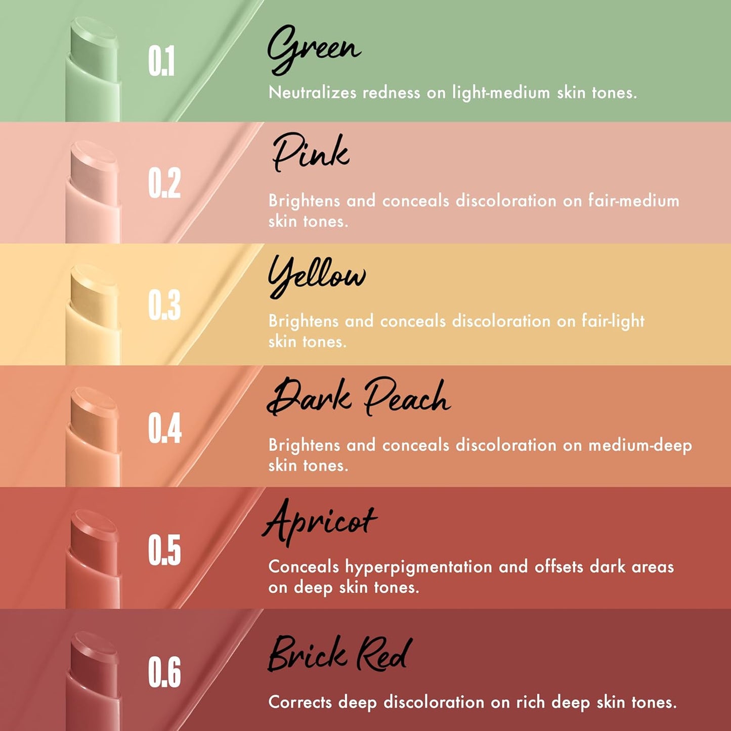 NYX PROFESSIONAL MAKEUP Pro Fix Stick Correcting Concealer, Buildable Medium Coverage Concealer Stick - Pink