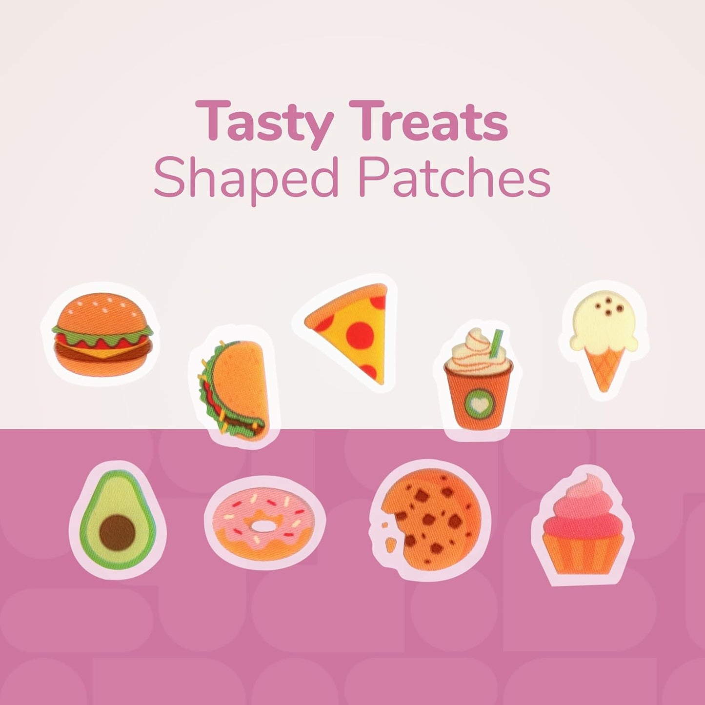 BioSwiss Tasty Treats Pimple Patches, Hydrocolloid Acne Patch for Zits and Blemishes, Face and Skin Stickers, 72 Count