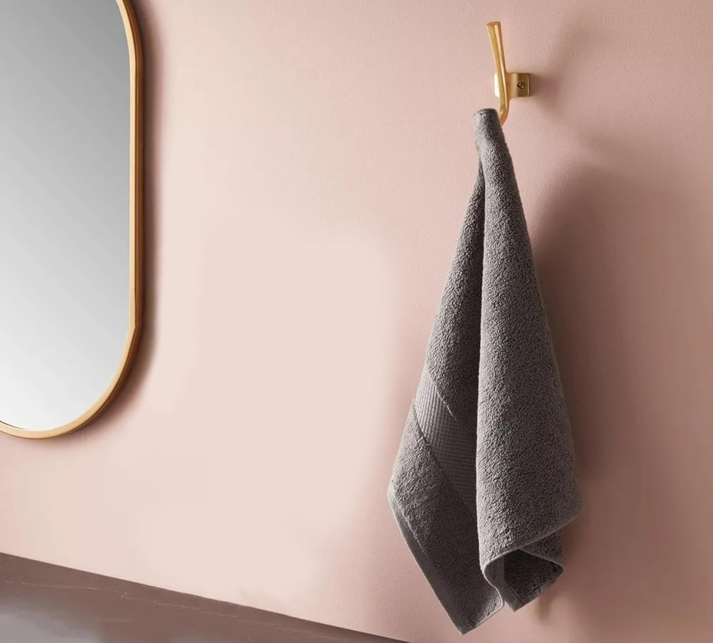 Delara 100% Organic Cotton Towels 650 GSM Plush Feather Touch Quick Dry Wash Cloth, Pack of 12 GOTS Certified, Oeko-Tex Green Certified, Organic Cotton Wash Cloth, 13"X13"