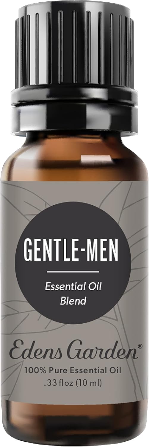 Edens Garden Gentle-Men Essential Oil Blend- 100% Pure Premium Grade, Undiluted, Natural, Therapeutic, Aromatherapy, The Best for Diffusing, Skin, Candle, Laundry 10 ml (.33 fl oz)