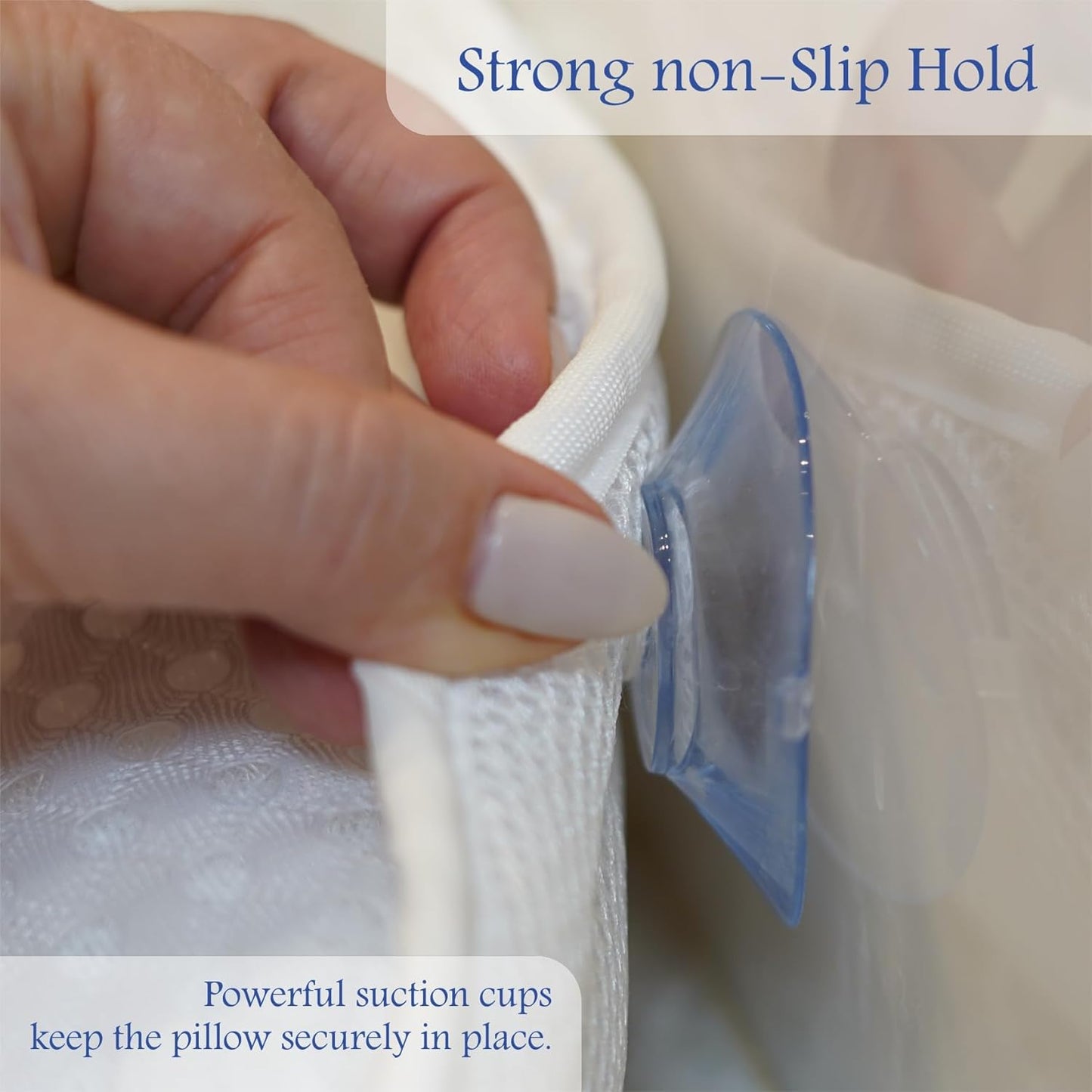 Bath Pillows for tub, Luxury Bathtub Pillow Gift Set, Bath Sponge, Scalp Massage Brush, 4D Air Mesh Cushion, Neck Back Support, Non-Slip Spa Accessories, Relaxing Bath, Gift Bag for Women and Men