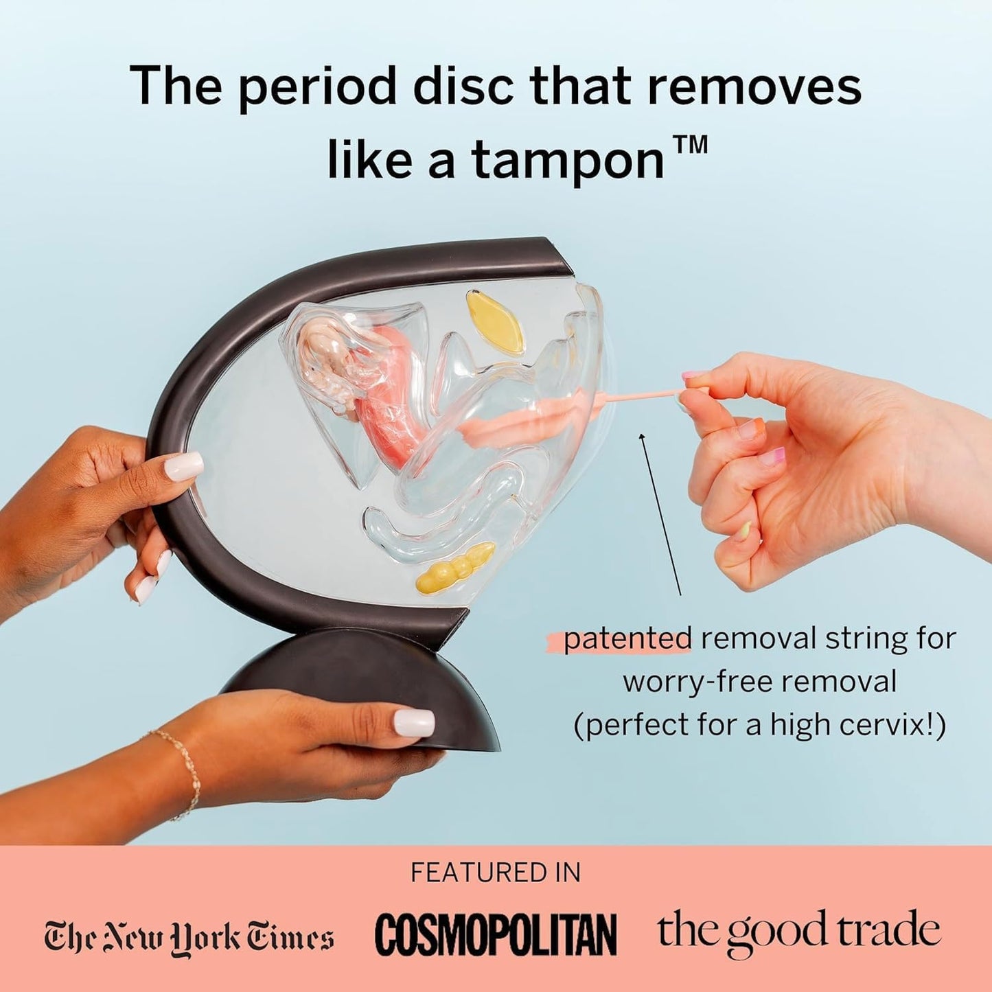 Pixie Menstrual Cup & Disc Duo - Ranked 1 for Most Comfortable Reusable Period Cup & Disc - Buy One We Give One - Includes Ebook Guide, Flushable Wipes, Lube, Sanitizer & Storage Bag