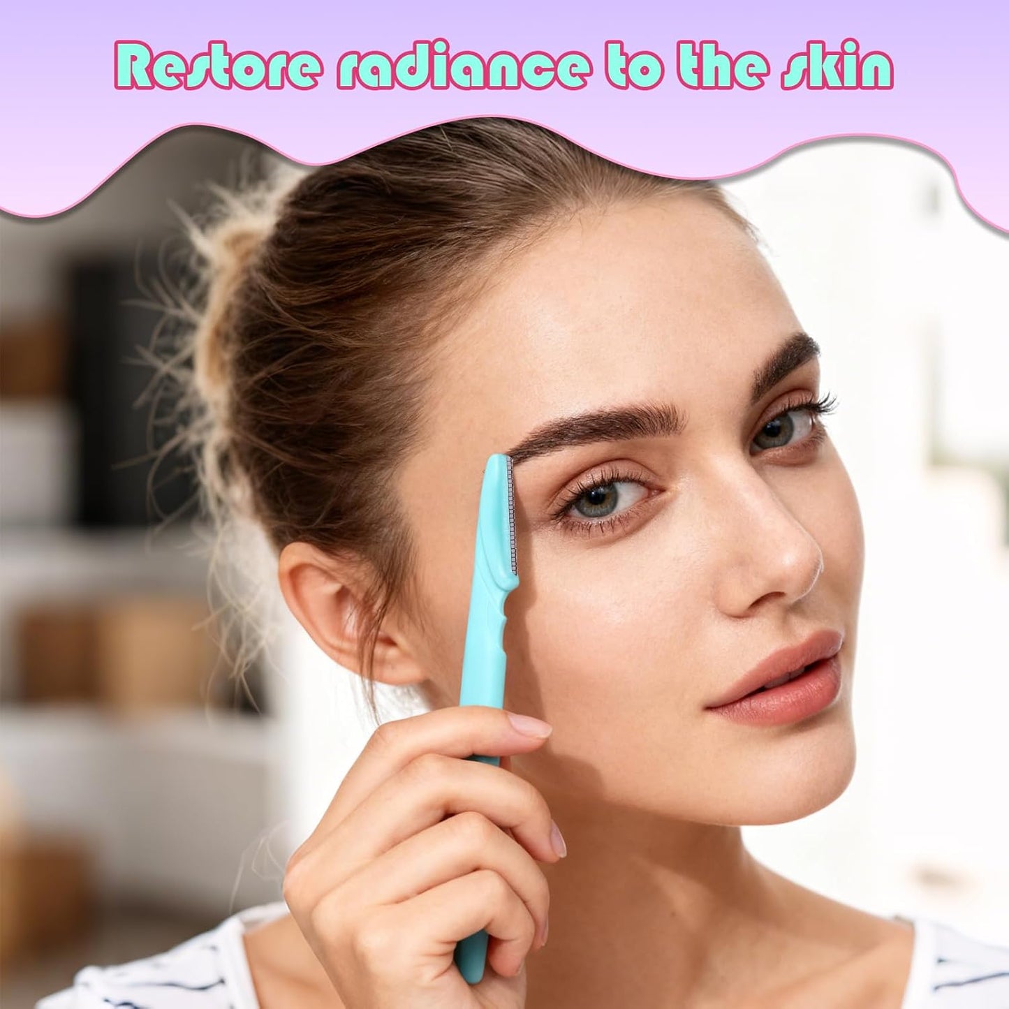 15-Piece Value Pack Men's and Women's Beauty Tool Set: Men's Disposable Razors + Women's Disposable Eyebrow Razors, Non-Slip Grip + Travel-Friendly