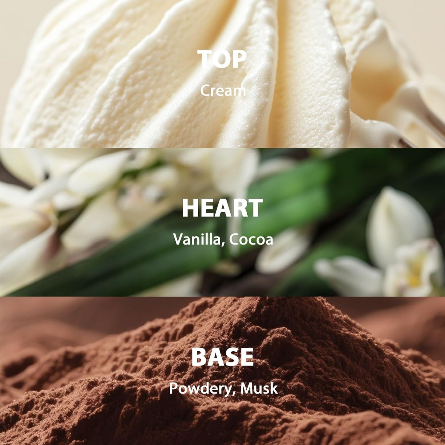 Reed Diffuser Set, 3.52 oz (100ml) Scented Diffuser with Sticks Home Fragrance Reed Diffuser for Bathroom Shelf Decor, Ideal Gift for Woman (Vanilla Cream)