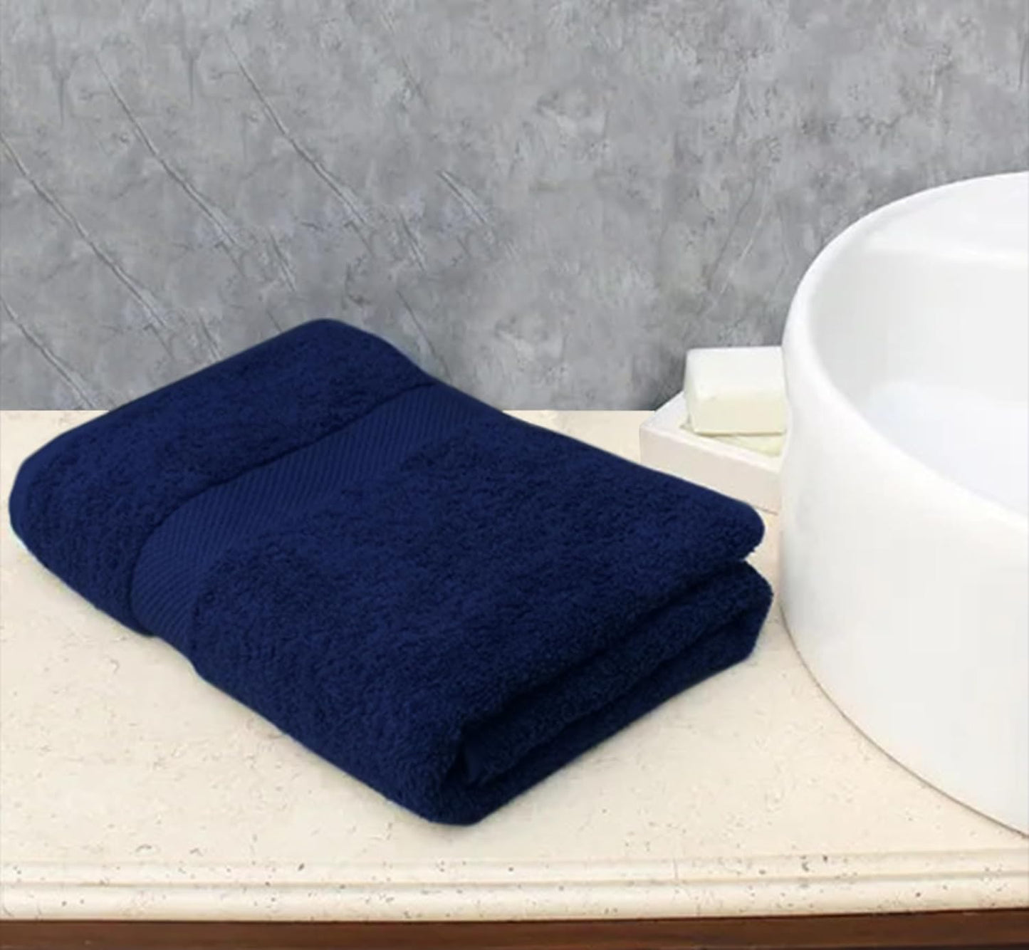 Delara 100% Organic Cotton Towels 650 GSM Plush Feather Touch Quick Dry Hand Towel, Pack of 12 GOTS Certified, Oeko-Tex Green Certified, Organic Cotton Hand Towel, 20"X30"