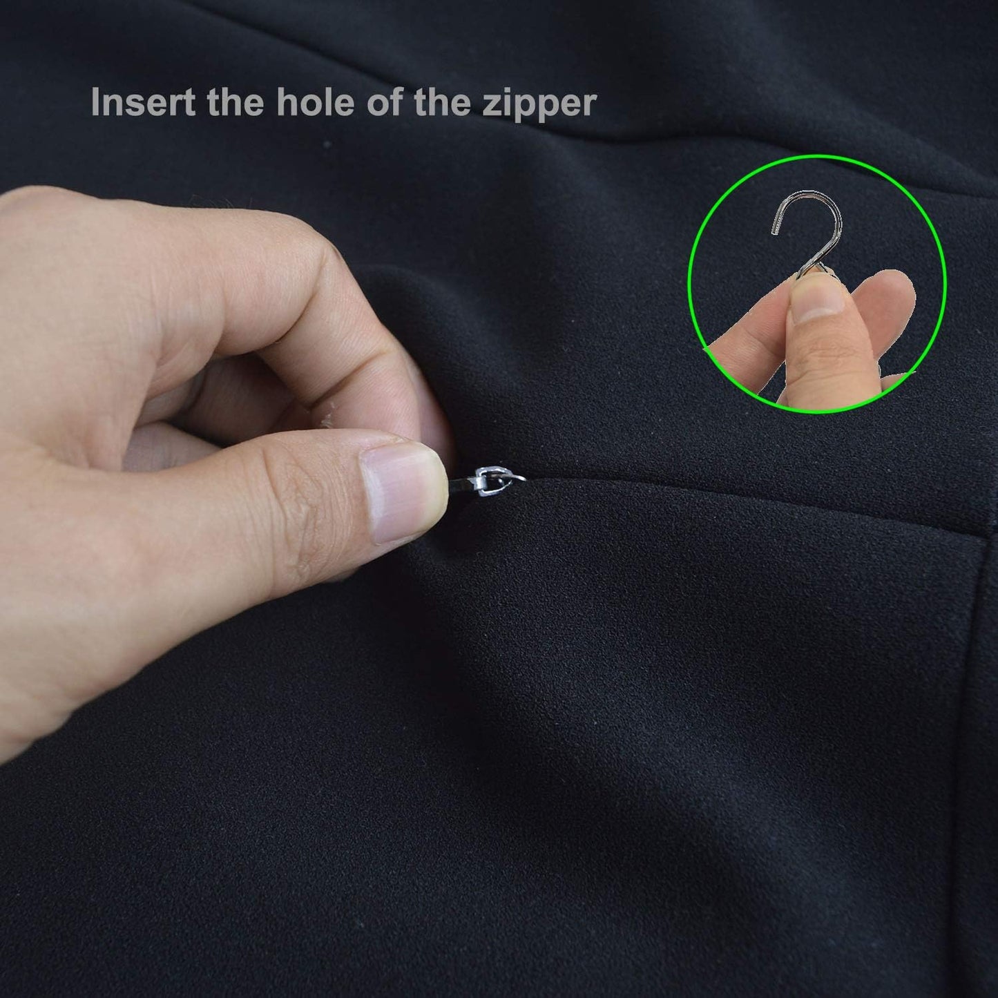 Dress Zipper Helper Zipper Puller Zipping Up Down Dress Yourself Zip Aid Tool (Multi Color)