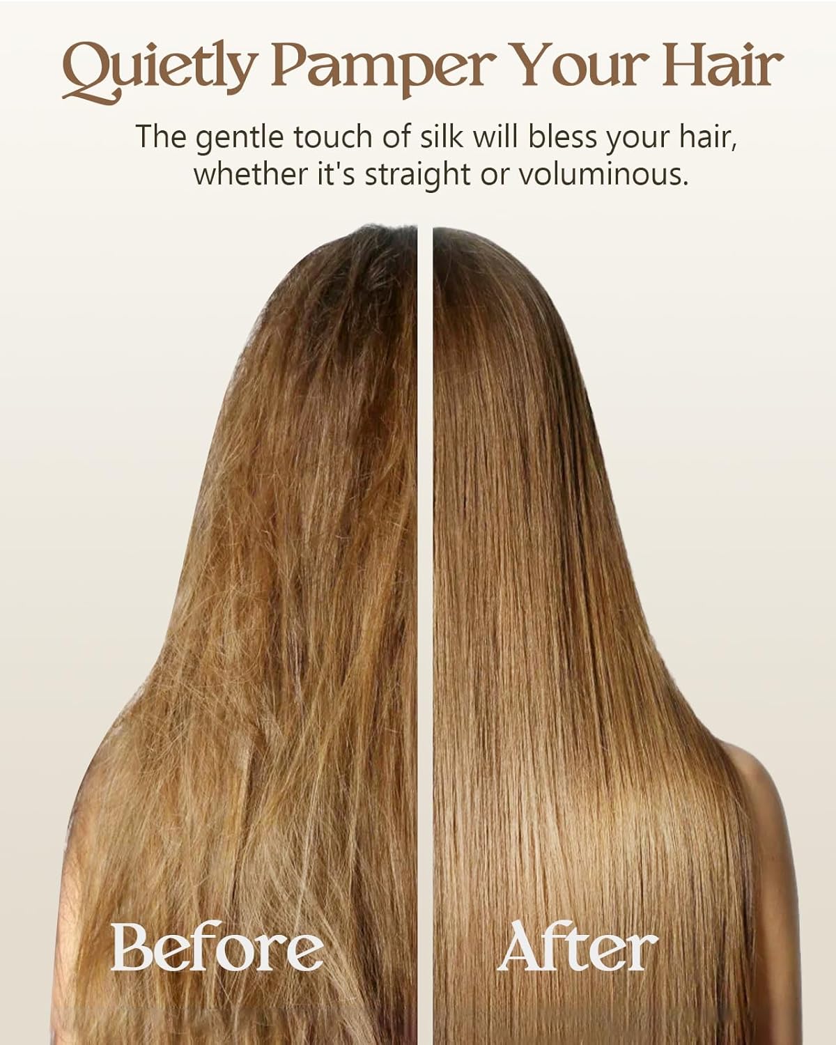 Silk Pillowcase 2 Pack - Pillow Cases Standard Set of 2 Size 20" x 26" for Hair and Skin Smooth Soft Breathable with Hidden Zipper Cooling Pillow Covers for Women, Light Green