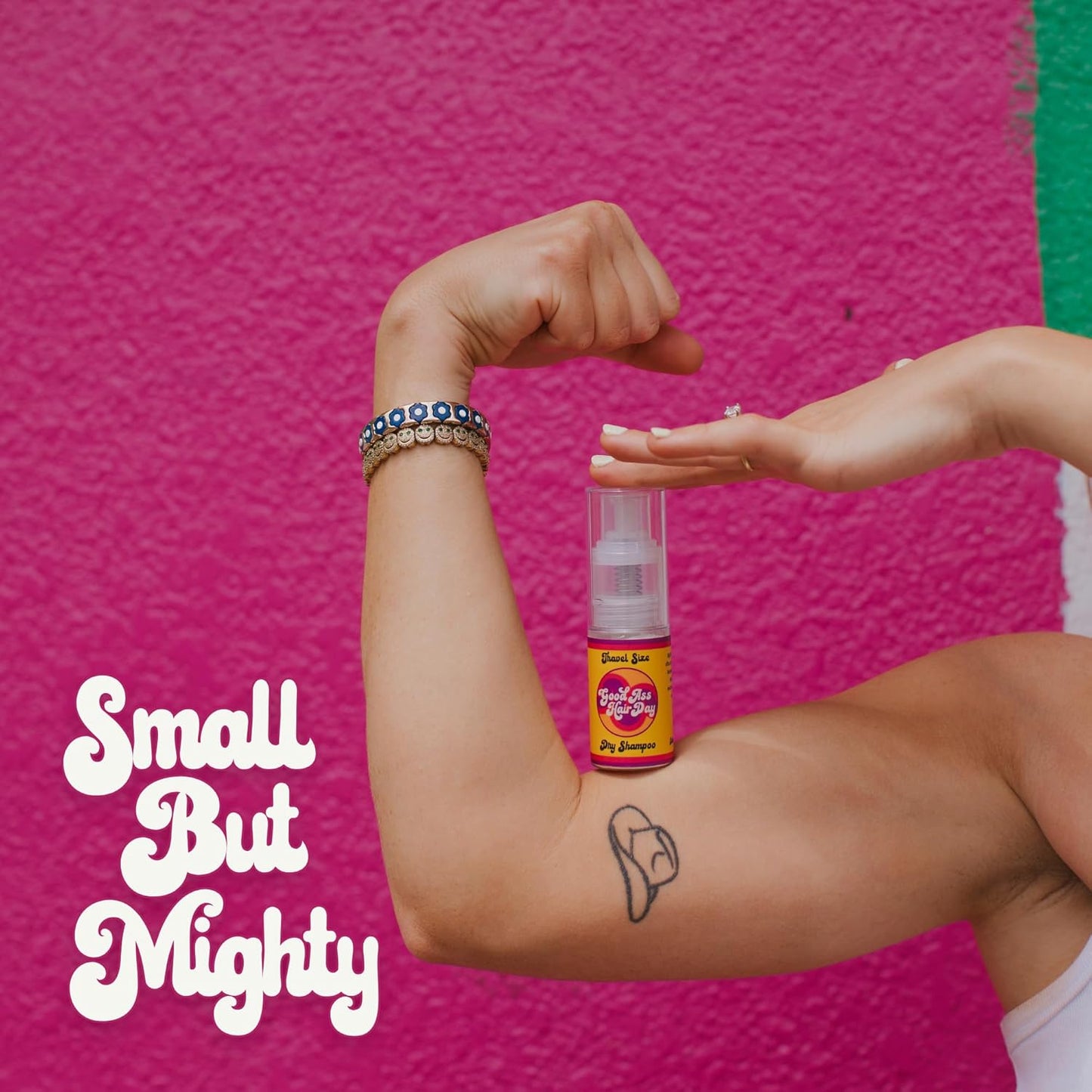 Good A- Hair Day Dry Shampoo Powder – Non-Aerosol, Talc-Free, All-Natural, Vanilla Scent – Absorbs Oil, Refreshes Hair Between Washes, Handmade in USA, Travel Size