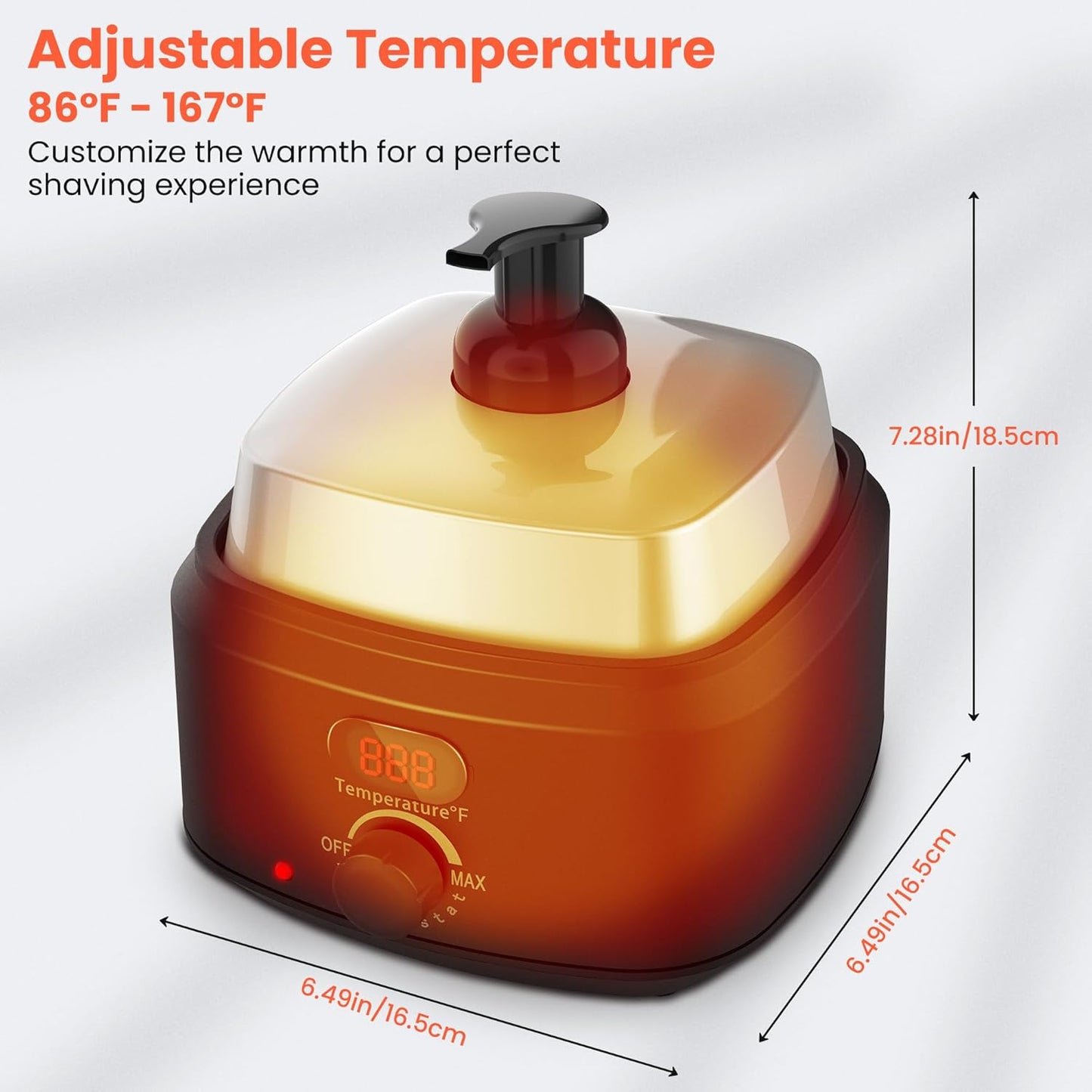 TASALON New Upgrade Professional Hot Lather Machine for Shaving - 850ml Large Capacity Shaving Heater Foam Maker with Digital Temperature Display and 2 pumps, Home Use, Salon, and Barber Shops