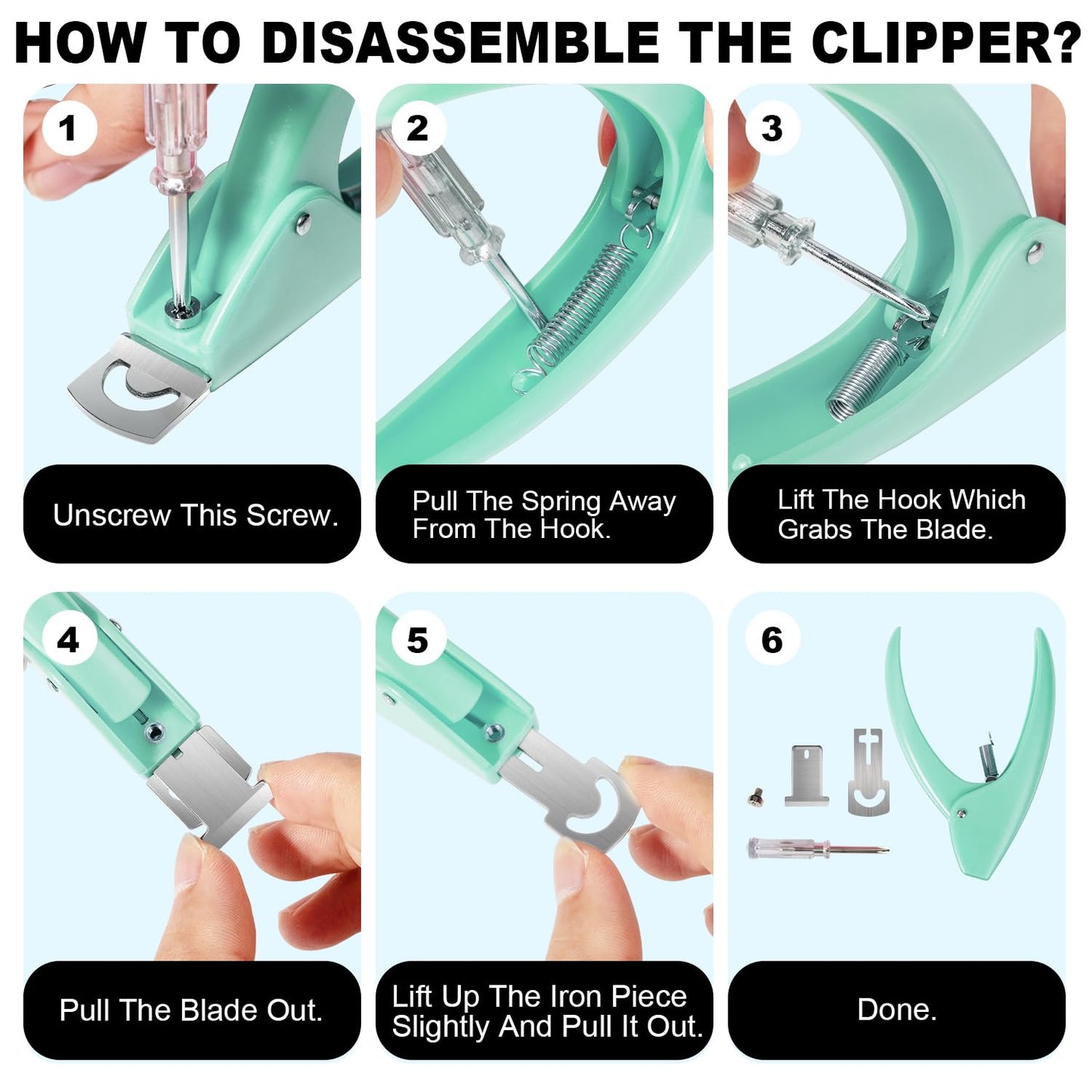 Green Adjustable Nail Clippers with Magnets Sizers for Acrylic Nails, Artificial Fake Nail False Nail Tip Cutter Trimmer Manicure Pedicure Sharp Blade Clip Tool For Salon Home Art Beauty