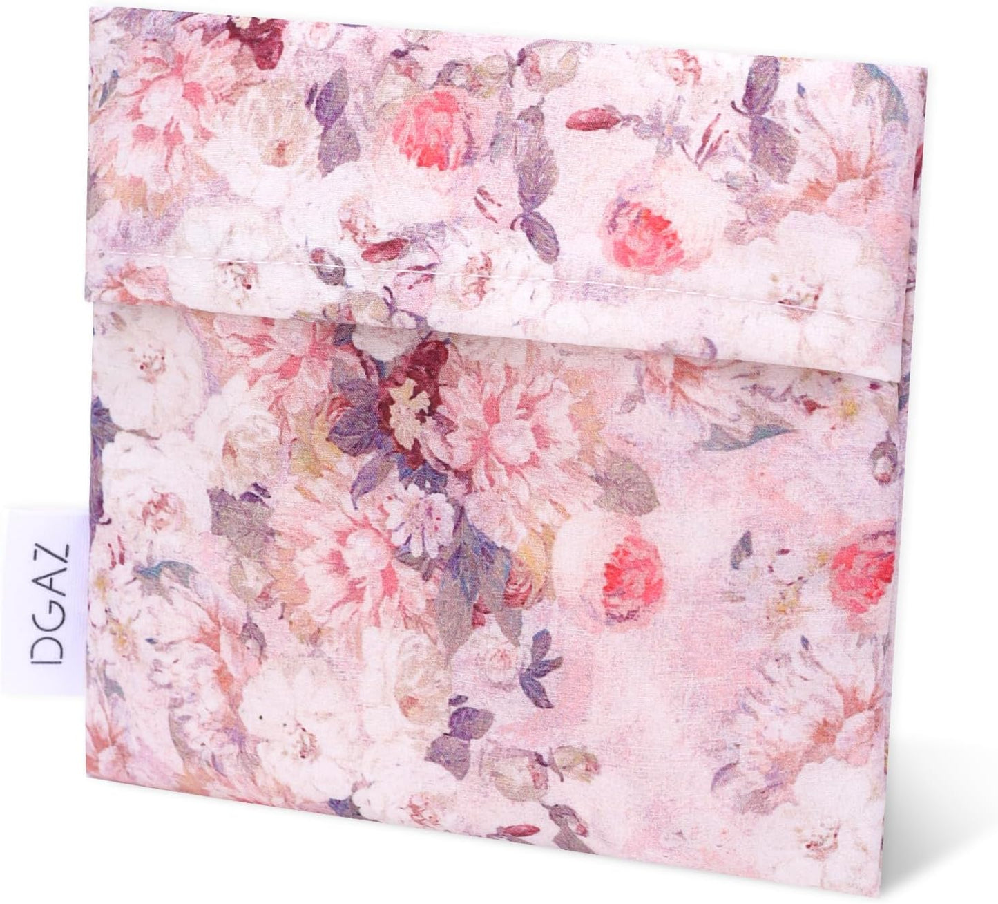 DGAZ Sanitary Napkin Storage Bag, Period Bag for Teen Aged Girls, Portable Period Bag for Panty Liners/Menstrual Cup/Small Tampons，Mini Makeup Bag for Purse(Kaleidoscope)